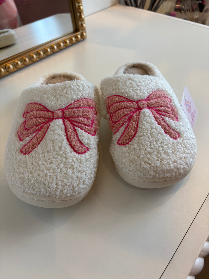Bow Slippers
