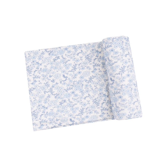 Angel Dear - Swaddle - Blue Calico Floral