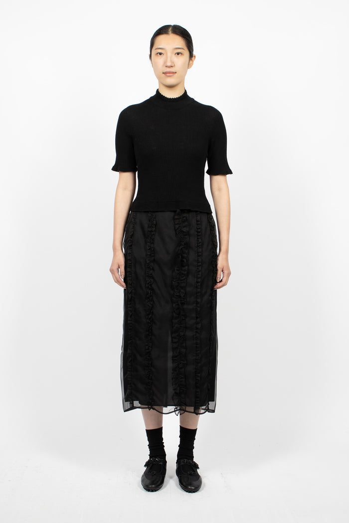Bentley Knit Top Black