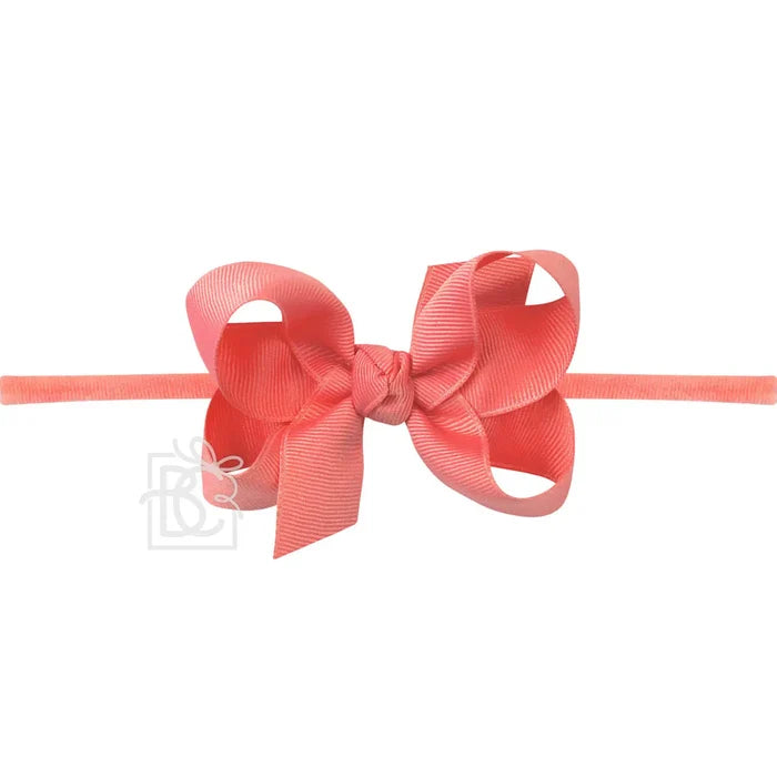 Beyond Creations - Nylon Headband Bow - Watermelon