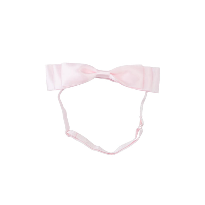 Blair Bow Baby Pink Satin Headband Wrap