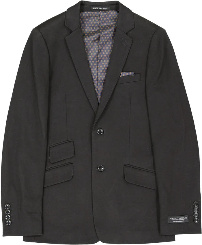 blazer stretch slim - black