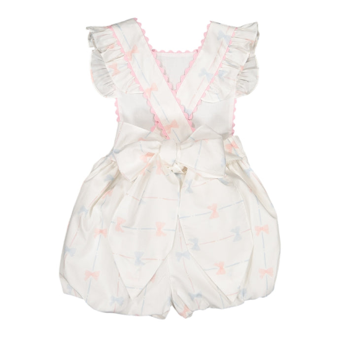 Blue and Pink Bows Shortall