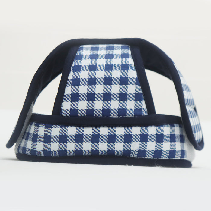 Blue Checks - Kradyl Kroft Baby Safety Helmet With Kneepads