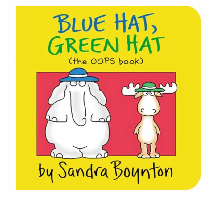 Blue Hat, Green Hat Board Book