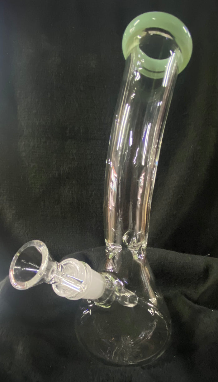 Classic Bent Neck Beaker Glass W/P Medium