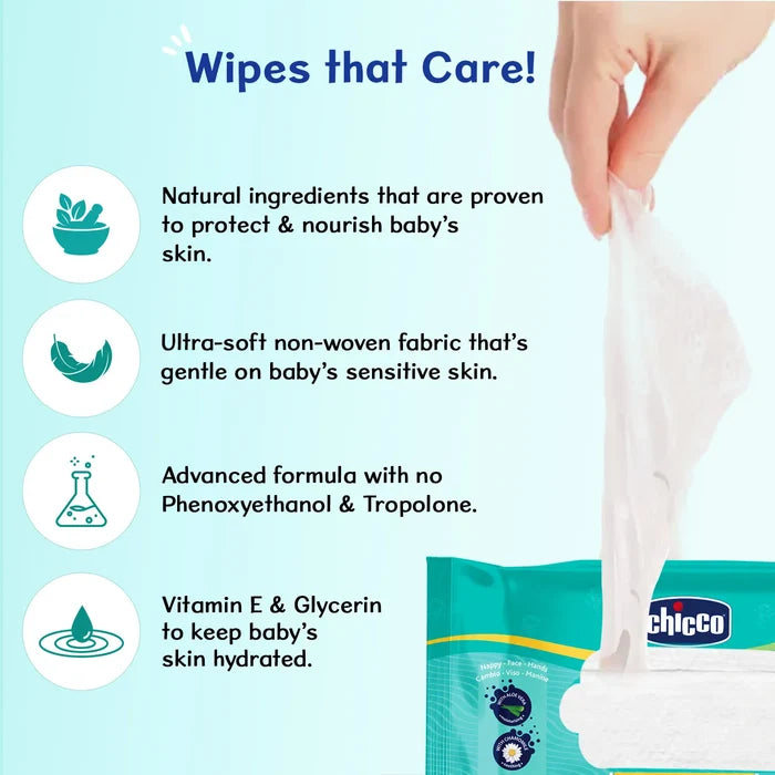 Combo Wet Wipes Sticker Pack of 9 648 Pcs