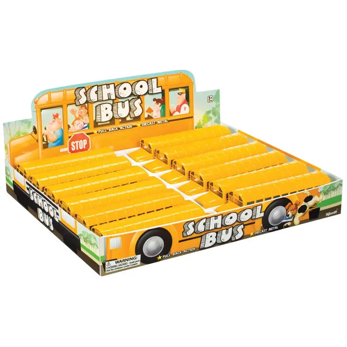 Die Cast School Bus 7"