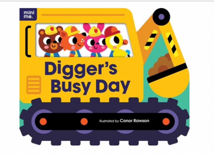 Digger's Busy Day Board Book