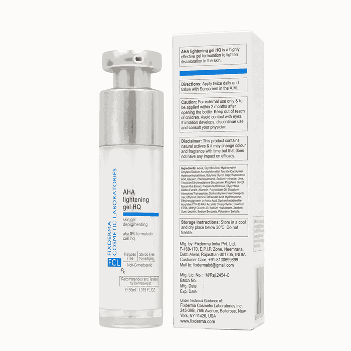 Fixderma FCL AHA Lightening Gel HQ 30ml
