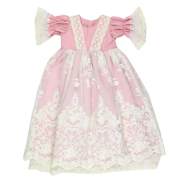 Frilly Frocks Rose Girl Dress for Infants & Toddlers