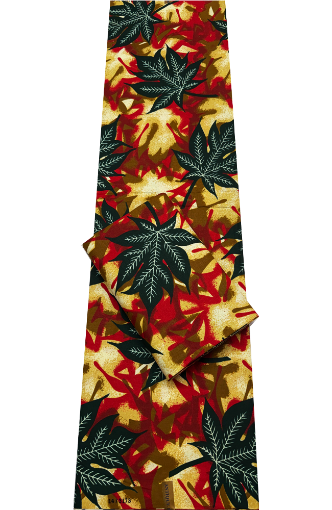 Guaranteed Wax Print-Leaves