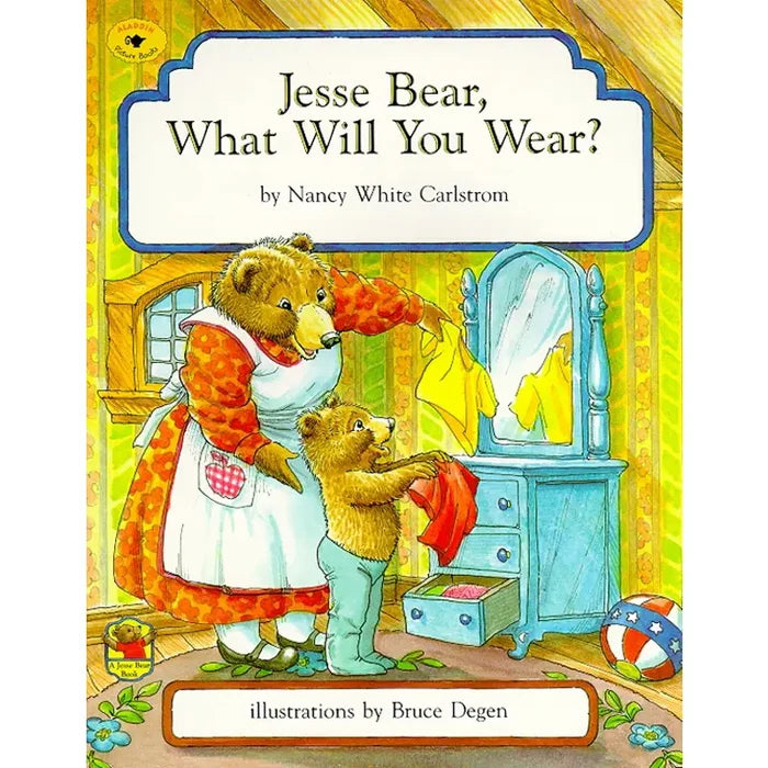 Jesse Bear, What Will You Wear? (Paperback)