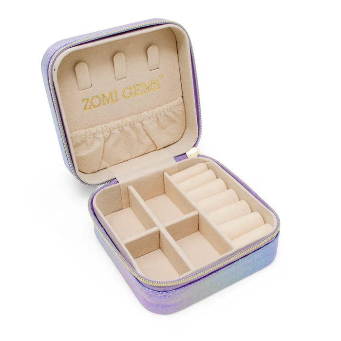 Jewelry Box - Purple Sequin Heart