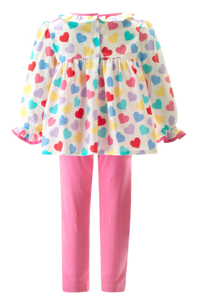 Legging Set - Confetti Hearts