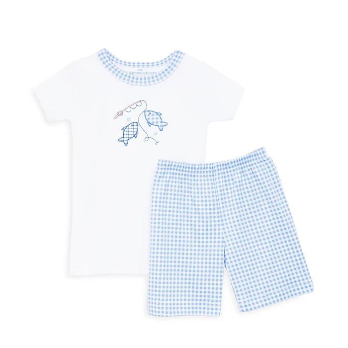 Magnolia Baby - Short Pajamas - Gone Fishing