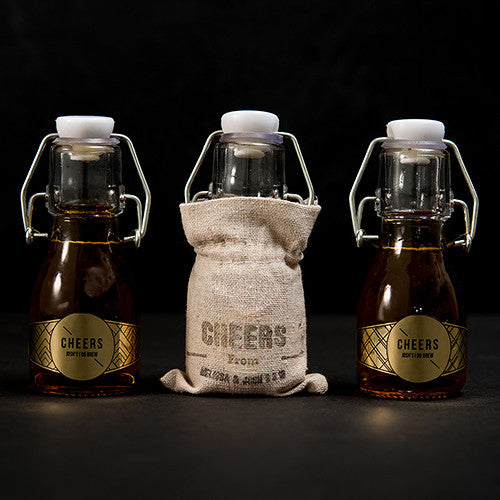 Mini Swing Top Glass Bottle Favor - Small