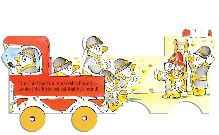 Mini Wheels: Firetruck (Board Book)