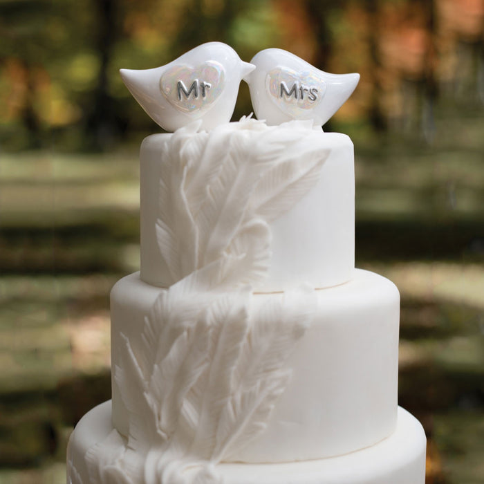Love Bird Wedding Cake Topper