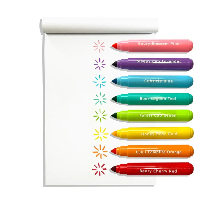 Ooly - Cub Crew Markers - Set of 8