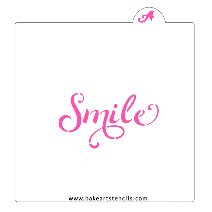 Smile Cutter/Stencil bakeartstencil
