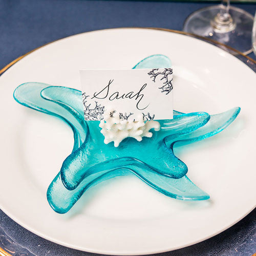 Starfish Glass Plate - Small (Set of 6)