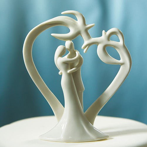 Tropical Breeze Beach Wedding Cake Topper