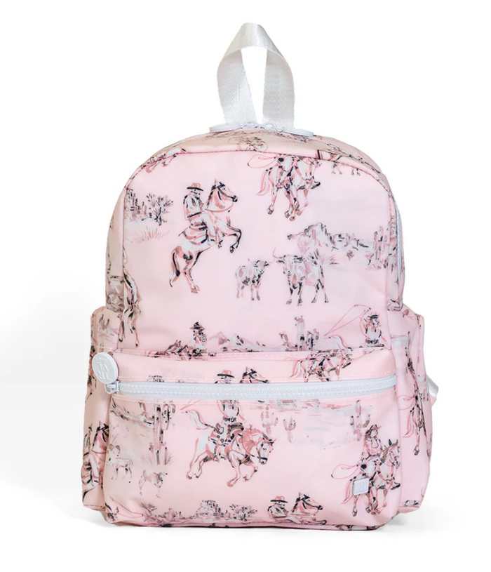 TRVL - Mini Backpack - Cowgirl Toile