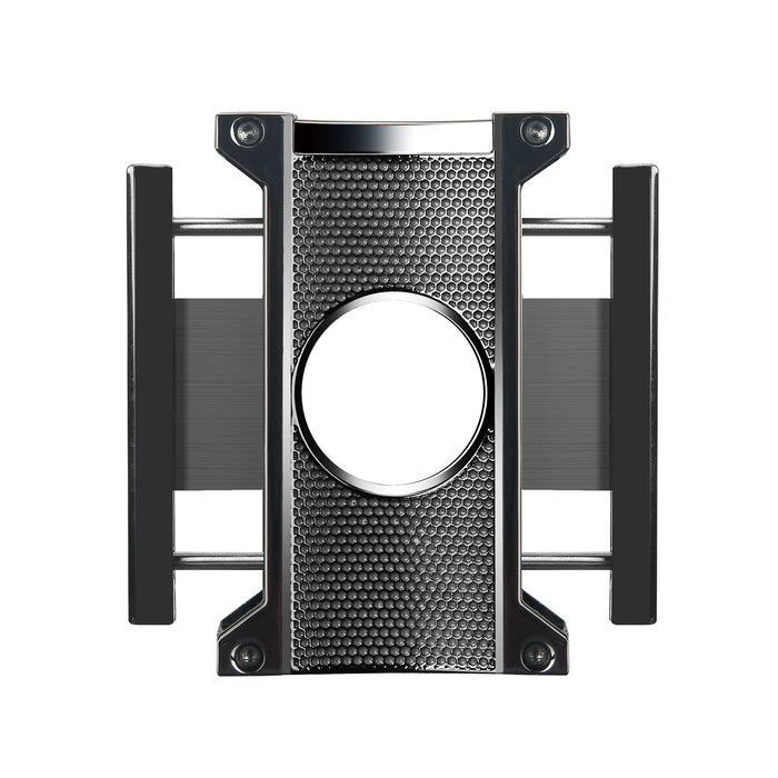 Visol Ridge Cut Gunmetal Cigar Cutter
