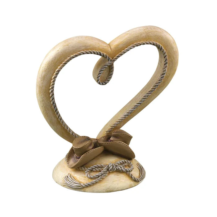 Western Themed Wedding Country Flair Cake Topper