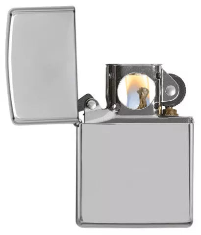 Zippo High Polish Chrome Pipe Lighter