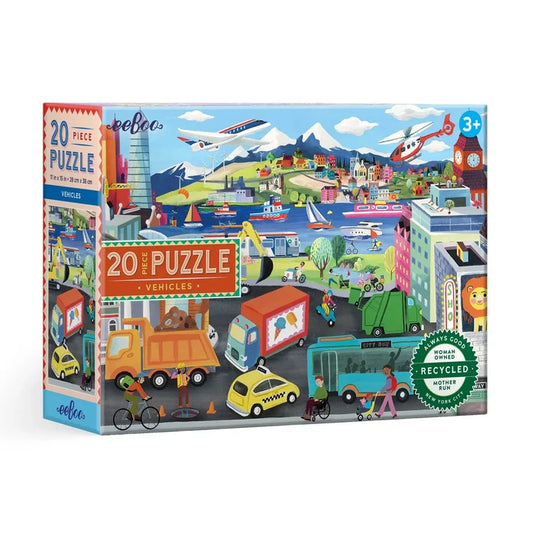 20pc Puzzle - Vehicles