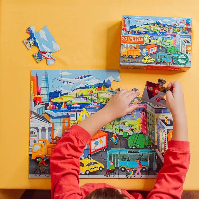 20pc Puzzle - Vehicles