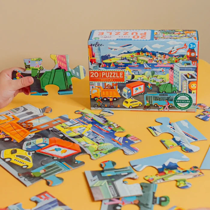 20pc Puzzle - Vehicles