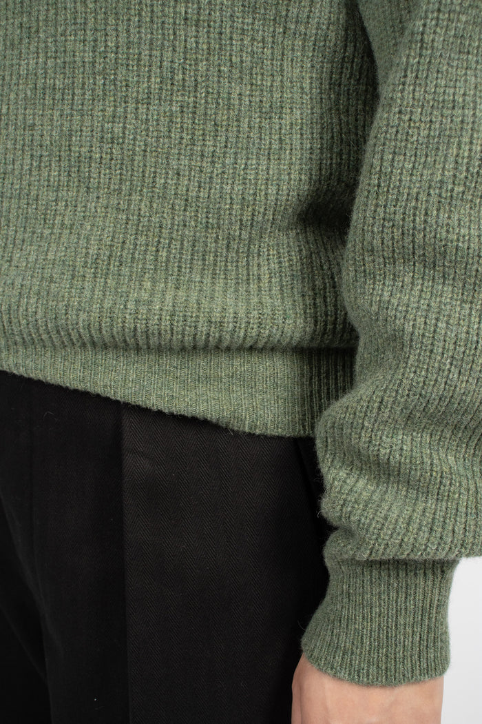 3 Button Polo Sage