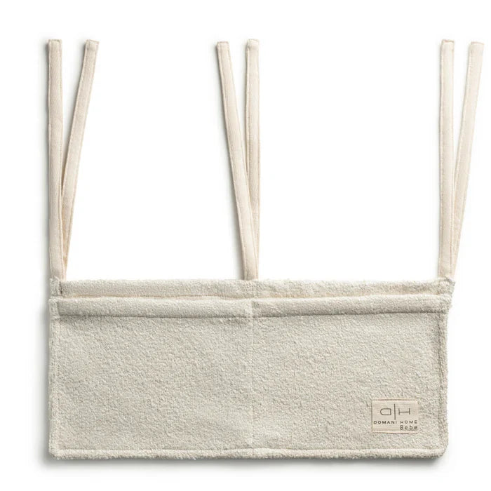 accessories crib caddy organizer - ivory
