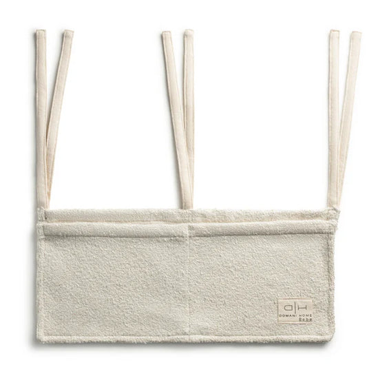 accessories crib caddy organizer - ivory