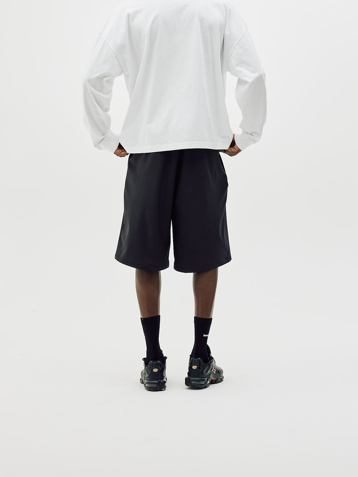 Active Long Shorts, Men - Black