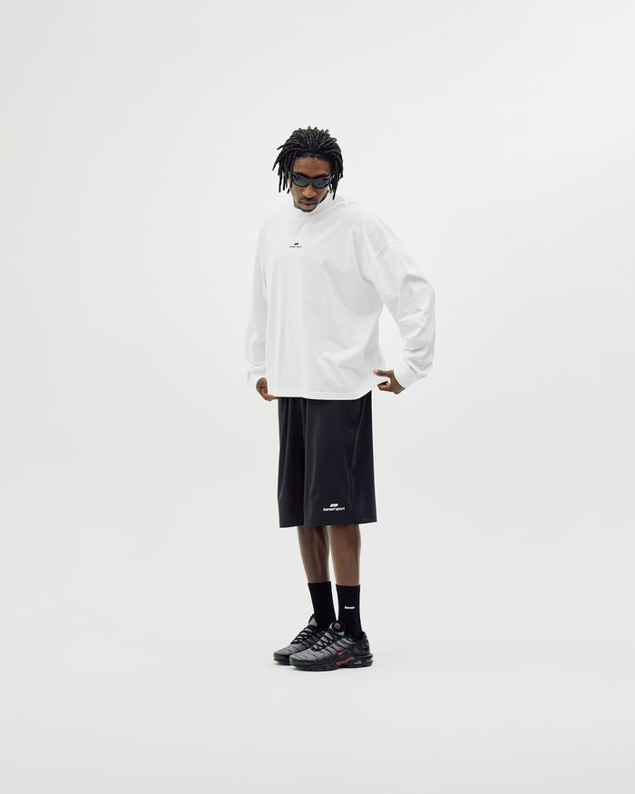 Active Long Shorts, Men - Black