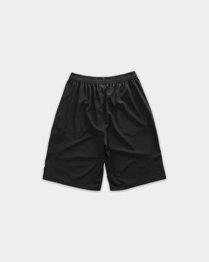 Active Long Shorts, Men - Black