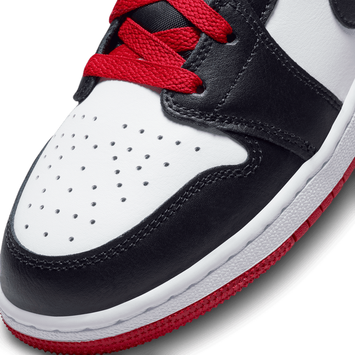 Air Jordan 1 Mid GS 'Gym Red Black Toe'