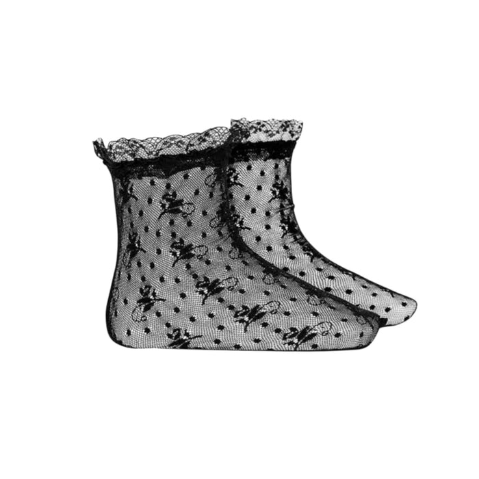 Anastasia Ankle Lace Socks