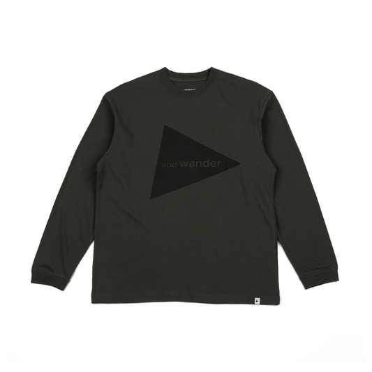 and wander logo LS Tee
