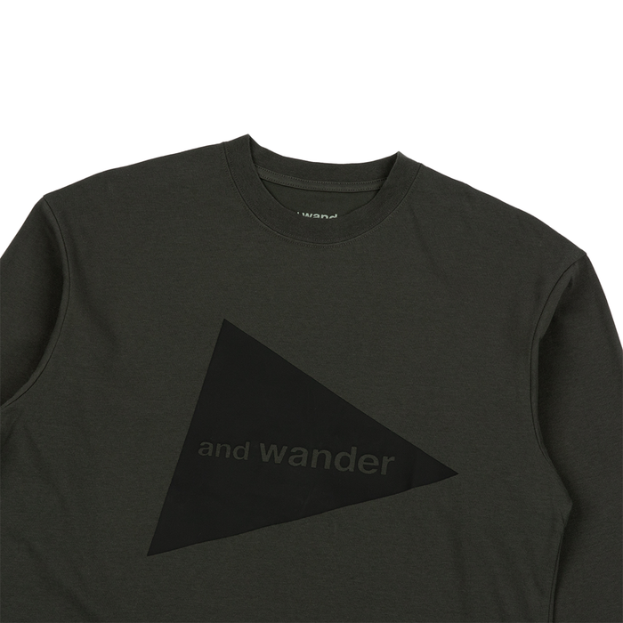 and wander logo LS Tee