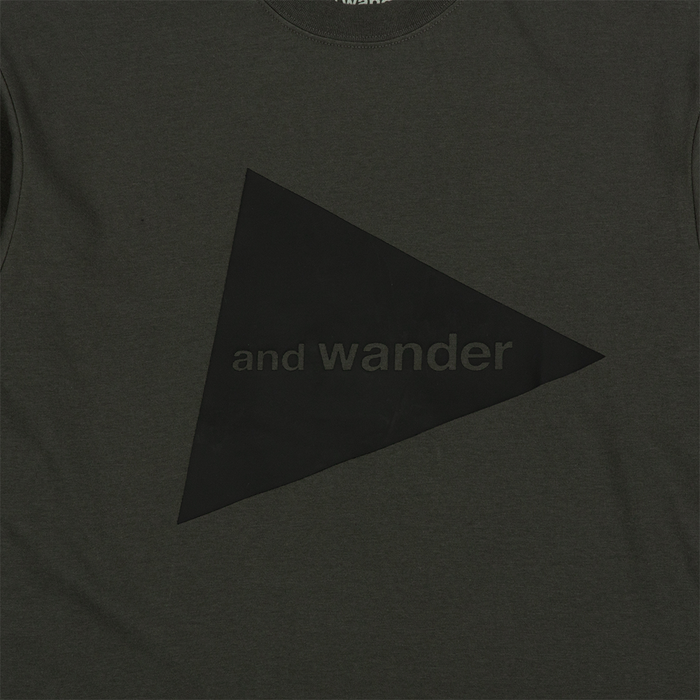 and wander logo LS Tee