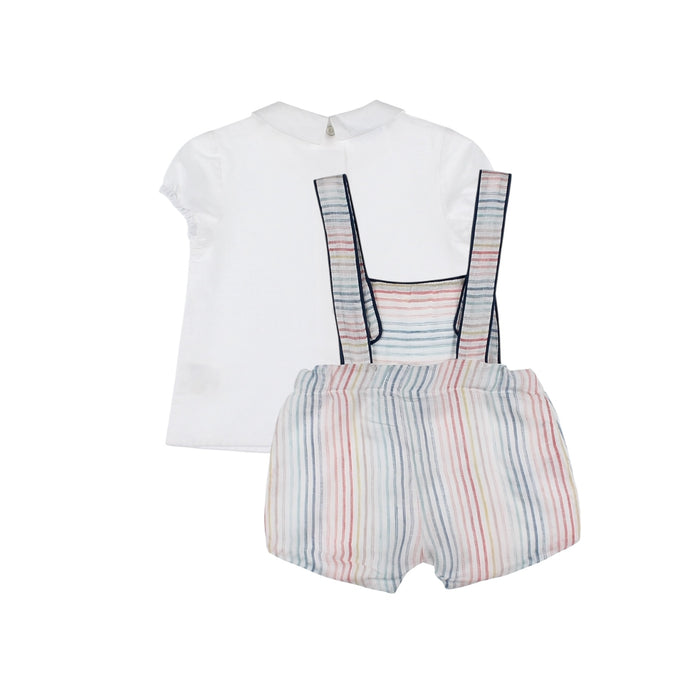 Andres Colorful Baby Boy 2-piece Romper Set