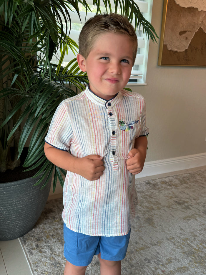 Andres Colorful Boy 2-piece Set