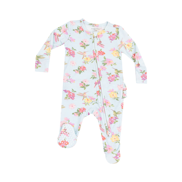 Angel Dear - 2 Way Zipper Footie - Cute Hummingbirds