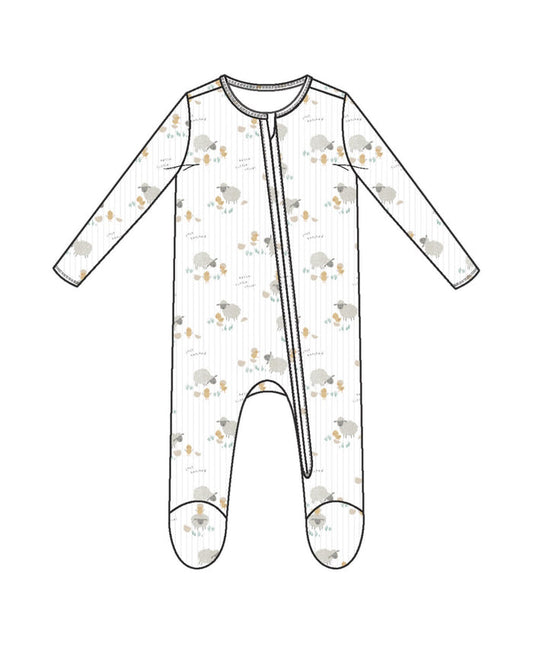 Angel Dear - 2 Way Zipper Footie - Just Hatched