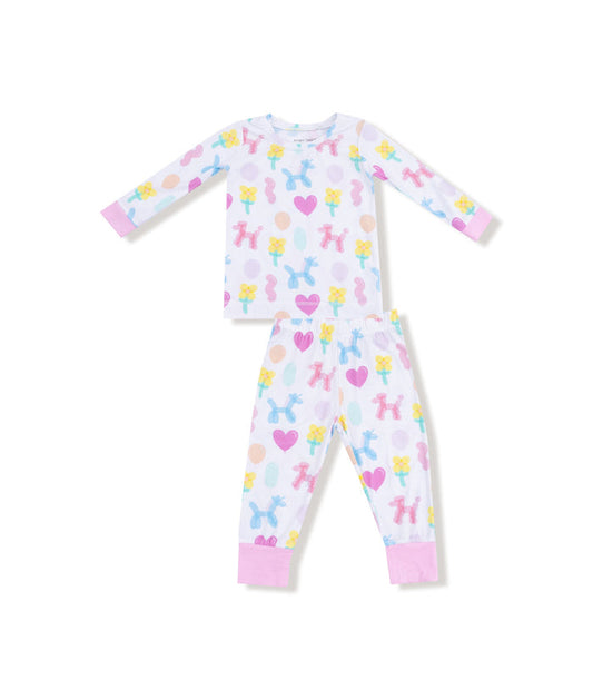 Angel Dear - Loungewear Set - Pink Balloon Animals